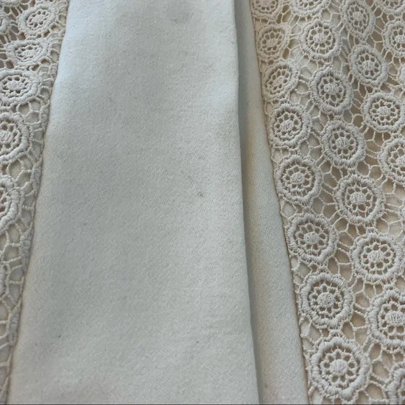 PIM & LARKIN size XS stunning cream jacket with crochet embroidery detail - Picture 9 of 16
